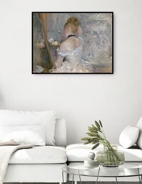 Cuadro decorativo Mujer en su baño técnica mixta Cuadros Jr Bocetos