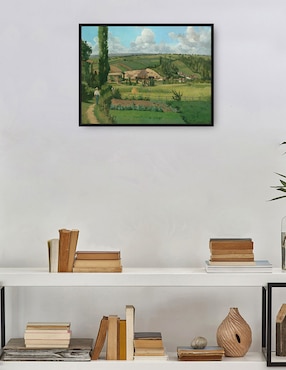 Cuadro decorativo Paisaje en Les Patis, Pontoise técnica mixta Cuadros Jr Caminos