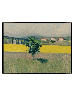Cuadro decorativo Pradera del Pont D'Argenteuil técnica mixta Cuadros Jr Campos