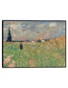Cuadro decorativo Un paisaje de verano técnica mixta Cuadros Jr Campos