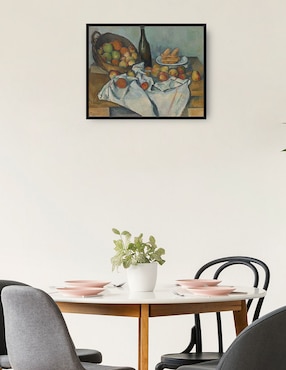 Cuadro decorativo La canasta de manzanas técnica mixta Cuadros Jr Obras