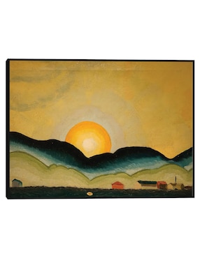 Cuadro decorativo Puerto de Northport (1929) técnica mixta Cuadros Jr Puertos