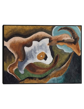 Cuadro decorativo Cabra (1935) técnica mixta Cuadros Jr Formas