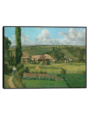 Cuadro decorativo Paisaje en Les Patis, Pontoise técnica mixta Cuadros Jr Caminos