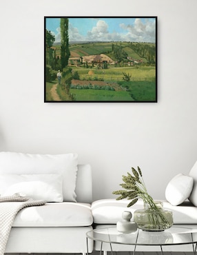 Cuadro decorativo Paisaje en Les Patis, Pontoise técnica mixta Cuadros Jr Caminos