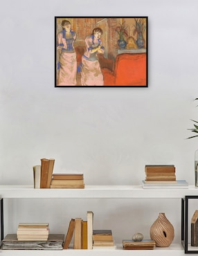 Cuadro decorativo Dos mujeres técnica mixta Cuadros Jr Gente