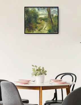 Cuadro decorativo Paisaje entre tormentas técnica mixta Cuadros Jr Caminos
