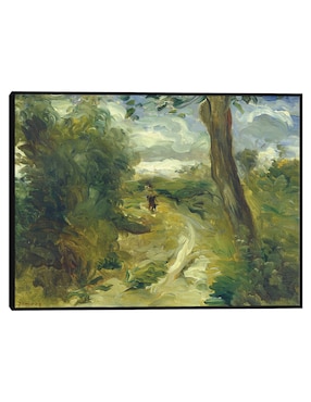 Cuadro decorativo Paisaje entre tormentas técnica mixta Cuadros Jr Caminos