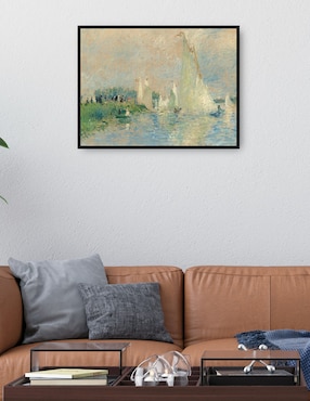 Cuadro decorativo Regata en Argenteuil técnica mixta Cuadros Jr Ríos