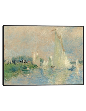 Cuadro decorativo Regata en Argenteuil técnica mixta Cuadros Jr Ríos