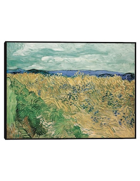 Cuadro decorativo Campo de trigo con acianos (1890) técnica mixta Cuadros Jr Campos