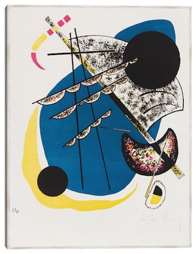 Cuadro decorativo Pequeños Mundos II (1922) técnica mixta Cuadros Jr Abstracto