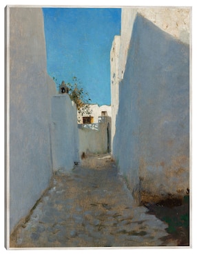 Cuadro decorativo Una Escena Callejera Marroquí (1879-1880) técnica mixta Cuadros Jr Ciudades