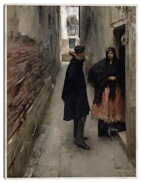 Cuadro decorativo Una Calle de Venecia (C. 1880-1882) técnica mixta Cuadros Jr Fotografía