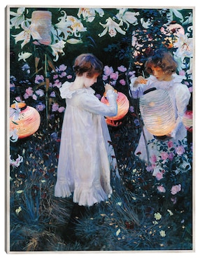 Cuadro decorativo Clavel, Lirio, Lirio, Rosa (1885) técnica mixta Cuadros Jr Fotografía