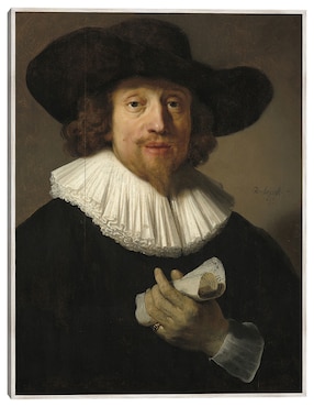 Cuadro decorativo Hombre Con Una Partitura (1633) técnica mixta Cuadros Jr Fotografía