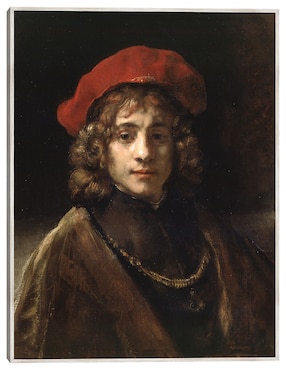 Cuadro decorativo Tito, El Hijo del Artista (C. 1657) - Impresión en Lienzo con Marco técnica mixta Cuadros Jr Fotografía