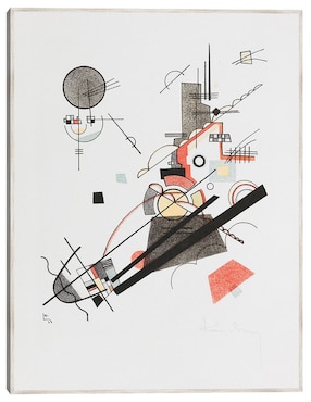 Cuadro decorativo Fröhlicher Aufstieg (1923) técnica mixta Cuadros Jr Abstracto
