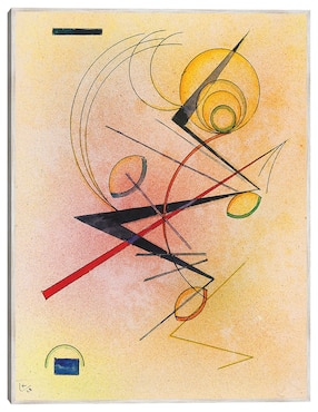Cuadro decorativo Pequeños Cálidos (1928) técnica mixta Cuadros Jr Abstracto