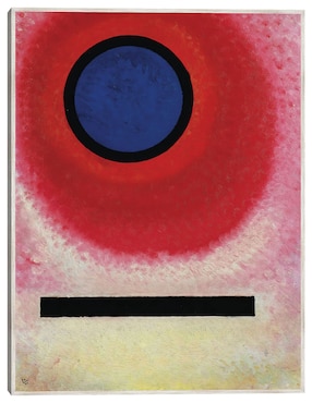 Cuadro decorativo Círculo Azul II (1925) técnica mixta Cuadros Jr Abstracto