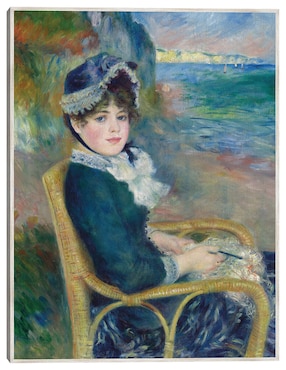 Cuadro decorativo A La Orilla Del Mar (1883) técnica mixta Cuadros Jr Fotografía