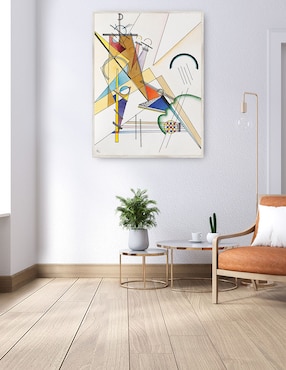 Cuadro decorativo Tejido (1923) técnica mixta Cuadros Jr Abstracto