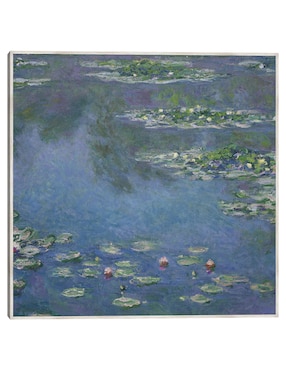 Cuadro decorativo Lirios De Agua (1906) técnica mixta Cuadros Jr Paisaje