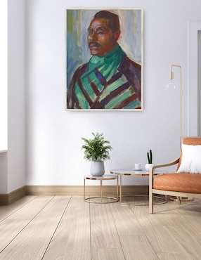 Cuadro decorativo Africano Con Pañuelo Verde (1916) técnica mixta Cuadros Jr Fotografía