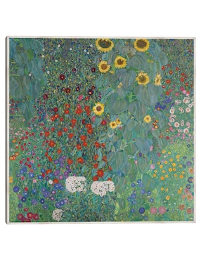 Cuadro decorativo Jardín De La Cabaña Con Girasoles (1907) técnica mixta Cuadros Jr Floral
