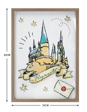 Set litografías Haus Kids Harry Potter técnica acuarela