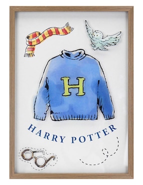 Set litografías Haus Kids Harry Potter técnica acuarela