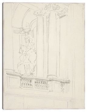 Cuadro decorativo Interior (Hacia 1906) técnica mixta Cuadros Jr Formas