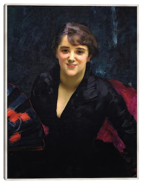 Cuadro decorativo La Dama De Negro (C. 1882-1883) técnica mixta Cuadros Jr Gente