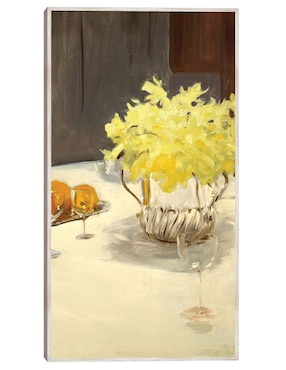Cuadro decorativo Naturaleza Muerta Con Narcisos (Ca. 1885-1895) técnica mixta Cuadros Jr Naturaleza