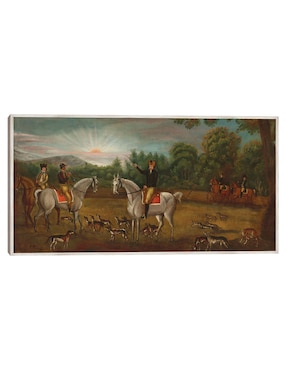 Cuadro decorativo El Inicio De La Caza, C. 1800 técnica mixta Cuadros Jr Gente