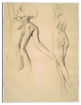 Cuadro decorativo Estudios Para 'Figuras Danzantes' (1919-1920)  técnica mixta Cuadros Jr Siluetas