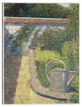 Cuadro decorativo La Regadera – Jardín de Le Raincy (C. 1883) técnica mixta Cuadros Jr Campos