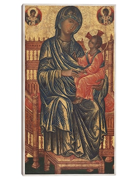 Cuadro decorativo La Virgen Y El Niño Entronizados, C. 1250/1275 técnica mixta Cuadros Jr Vírgenes