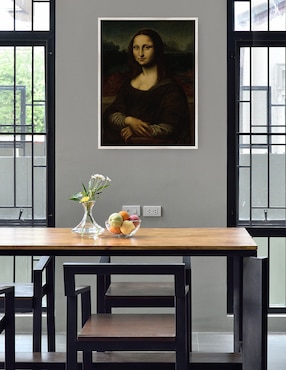 Cuadro decorativo Mona Lisa técnica mixta Cuadros Jr Gente