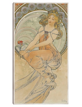 Cuadro decorativo Las Artes 3 (1898) técnica mixta Cuadros Jr Gente