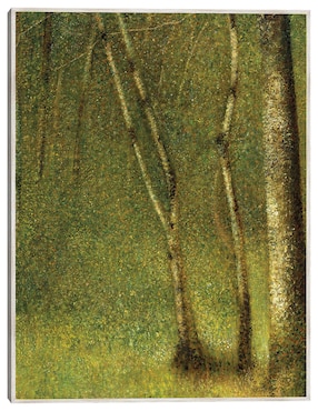 Cuadro decorativo El Bosque De Pontaubert (1881) técnica mixta Cuadros Jr Bosques