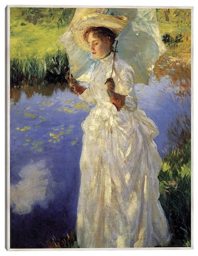 Cuadro decorativo Paseo Matutino (1888) técnica mixta Cuadros Jr Gente