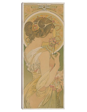 Cuadro decorativo La Primevere (1899) técnica mixta Cuadros Jr Gente