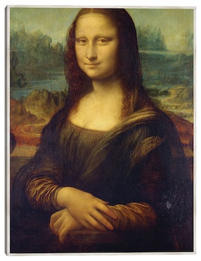 Cuadro decorativo Mona Lisa (1503-1506) técnica mixta Cuadros Jr Gente