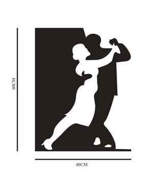 Cuadro decorativo Pigo pareja bailando