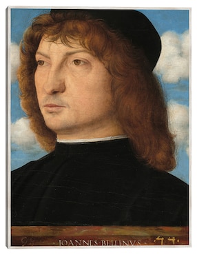 Cuadro decorativo Retrato de Un Caballero Veneciano C. 1500 técnica mixta Cuadros Jr Gente