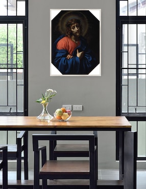 Cuadro decorativo Ecce Homo - He Aquí El Hombre - Jesús  técnica mixta Cuadros Jr Figuras Celestiales