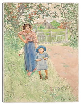 Cuadro decorativo ¡Saluda Al Caballero! (1917) técnica mixta Cuadros Jr Familia