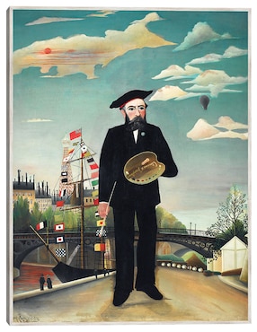 Cuadro decorativo Yo Mismo: Retrato – Paisaje (1890)  técnica mixta Cuadros Jr Gente