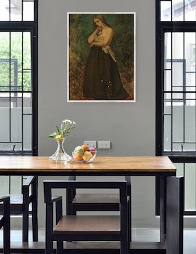 Cuadro decorativo Estudio De Un Modelo técnica mixta Cuadros Jr Gente